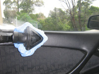 Cleaning trims with Jetsteam