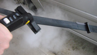 Cleaning Seatbelts with Jetsteam/Jetvac