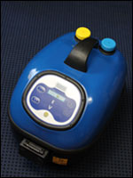 industrial steam cleaning machine designed to be easy to handle and portable for access throughout buildings and work sites